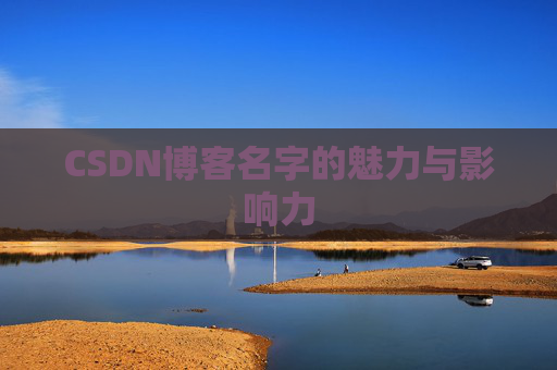 CSDN博客名字的魅力与影响力